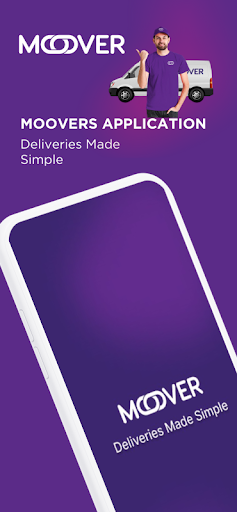 Android application Moover Delivery screenshort