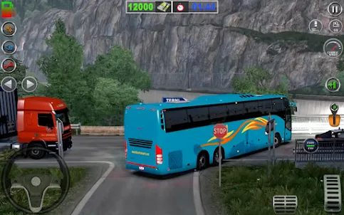 Coach Bus Drive：巴士遊戲 3d