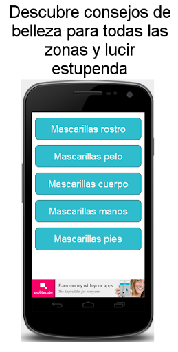 Android application Natural Beauty Tips screenshort