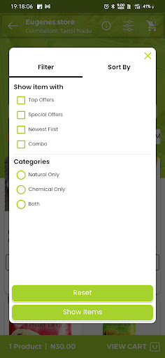 Ziingo Grocery Delivery NG Screen 3