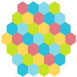 六角形スライドパズル icon