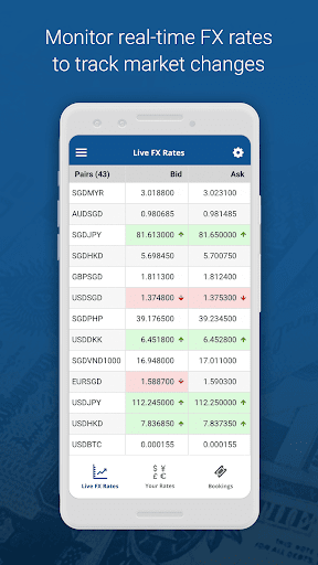 Biz4x - Currency Exchange Screen 3