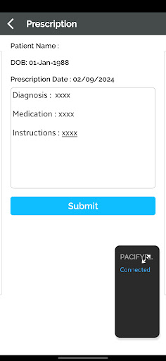 Pacifyr for Counselors Screen 2
