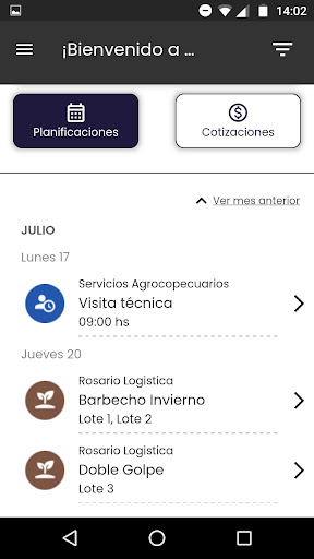 PlanUp Agro Ecommerce Screen 2