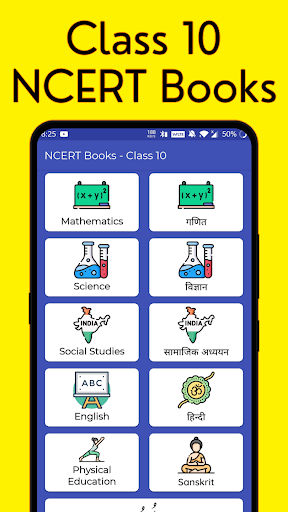 Android application Class 10 NCERT Books Solutions screenshort