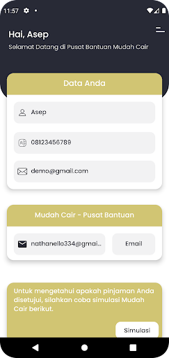 Mudah Cair - Simulasi Pinjaman