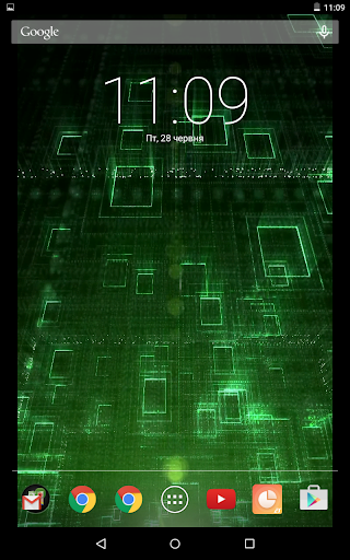 Green Grid Video Live Wallpape