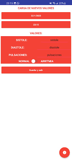 Seguimiento Cardiaco Screen 2