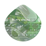 Blurry shapes GO Keyboard icon