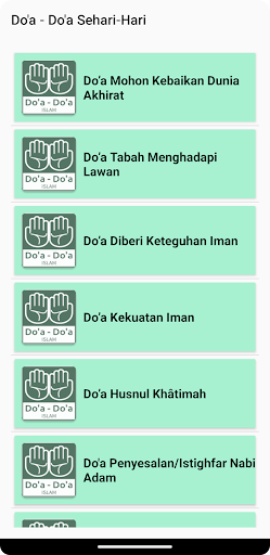Doa - Doa Sehari - Hari Muslim