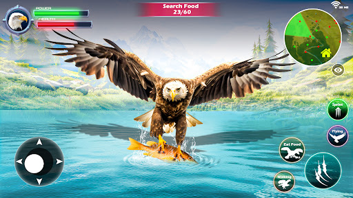 Real Eagle Simulator Bird Sim