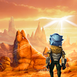 Cover Image of Herunterladen Mines of Mars Scifi-Mining-Rollenspiel  APK
