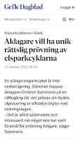 screenshot of Gefle Dagblad