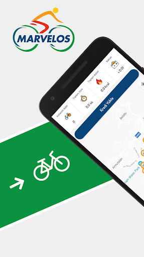 Android application Marvelos Akıllı Bisiklet screenshort