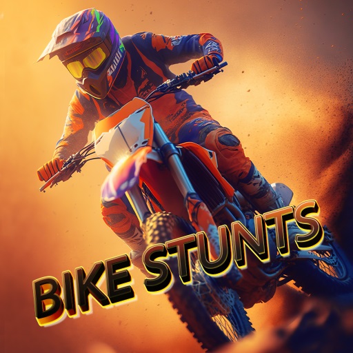 Tricky Bike Stunt - Bike Games logo