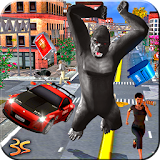 Angry Gorilla City Attack icon