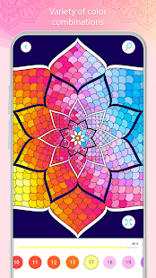 Color by Number u2013 Mandala Book 3.2.2 APK screenshots 6