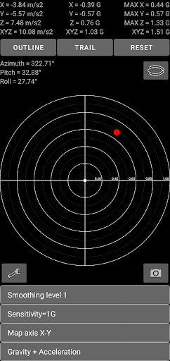 G-meter Screen 2