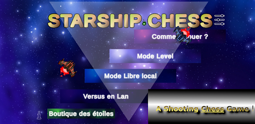 Android application STARSHIP CHESS screenshort