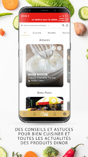DINOR APP Screen 2