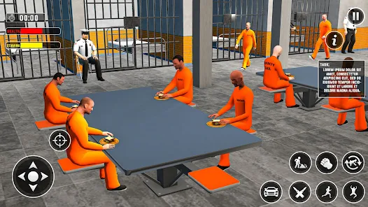 M. Usman - Prison Escape Mobile Game User Interface