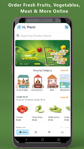 Android application BUILD & FARMS - Shopping App screenshort
