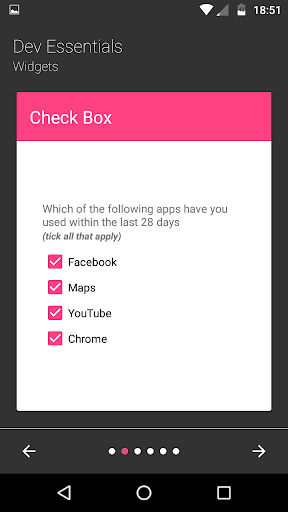 Dev Essentials - Widgets