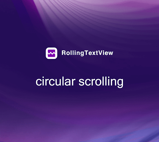 RollingTextView Screen 3