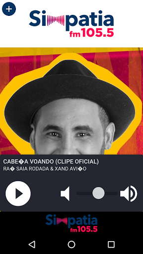 Android application Simpatia FM screenshort