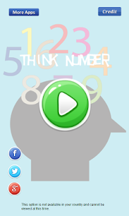 Think Number-geuss your number Screenshot
