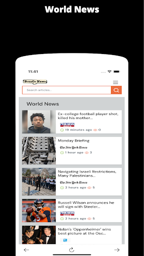 BuzzCo News Screen 3