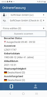 TimeScan Ordnererfassung screenshot 3