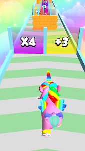 Unicorn Run 3D Corredor Juegos