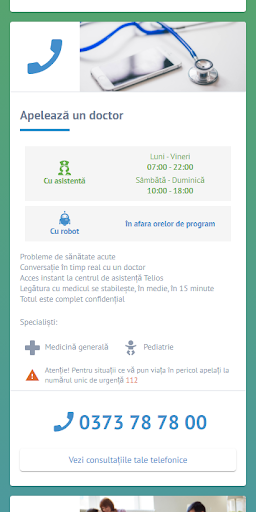 Android application Telios Care - Subscriber screenshort