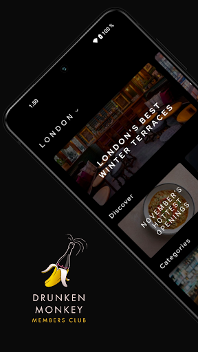 Android application Drunken Monkey Members Club screenshort