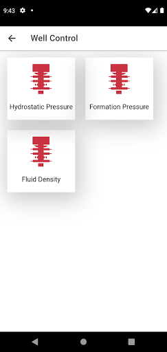Oilfield Calculator Screen 2