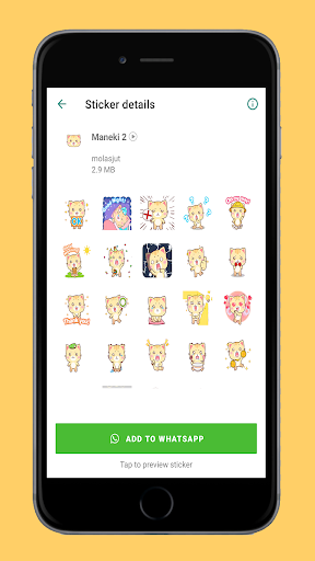 Animated Maneki Cats WASticker