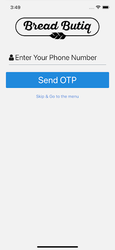 Android application BreaD ButiQ screenshort