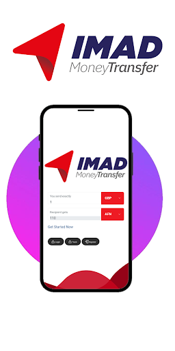 Android application Imad Money Transfer screenshort