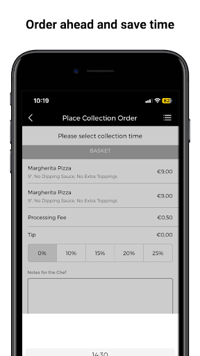 Morettis Pizzeria Screen 3