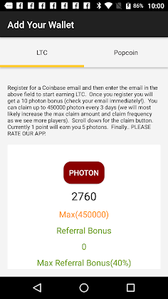 Photon Poker - Earn LTC - Screenshot 2