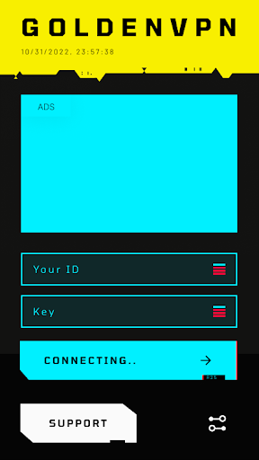GoldenVpn Screen 2