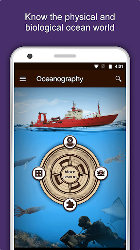Android application Oceanography Dictionary App screenshort