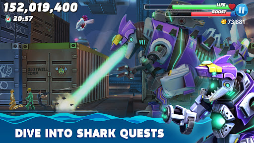 Hungry Shark World v3.4.0 Apk MOD (Diamond/Coin) Data Android Gallery 6