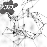 Abstract Particle Plexus 3D Live Wallpaper icon