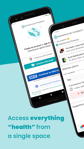 Android application Barkerhouse Pharmacy screenshort