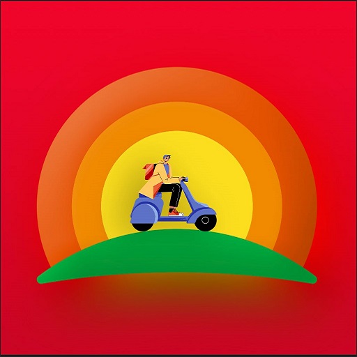 Ташир пицца курьеры logo