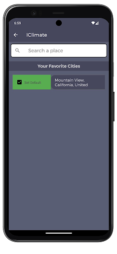 iClimate Screen 3