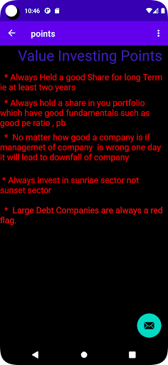 Value Investor Screen 3