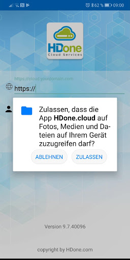 HDone.cloud Screen 2